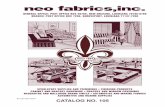 neo fabrics,inc. · UPHOLSTERY SUPPLIES AND TRIMMINGS † FINISHING PRODUCTS ... Curled Hair ... 010.03 3 6/16” 010.04 12. neo fabrics, inc ...