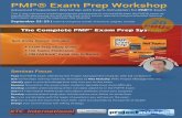 PMP® Exam Prep Workshop - ktc-international.hu · Materials utilized in this class include Rita’s entire “PMP® Exam Prep System ... He is a Project Management Pro-fessional