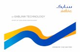 -SABLIN® TECHNOLOGY · • Linear alpha Olefins (LAO’s) ... • A Technology development route will consist of chemistry discovery, measurement of kinetic, reactor modeling, ...