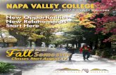 New Opportunities New Relationships Start Herenapavalley.edu/academics/Catalog/Documents/NVC 2015 Fall Sched... · New Opportunities New Relationships Start Here Fall ... 9:20pm Buffington,