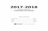 2017-2018 - Cleveland Golf CLEVELAND GOLF CUSTOM CATALOG. ... Aerotech SteelFiber i80 UST Recoil 670 Aerotech SteelFiber i95 Aerotech SteelFiber i110 …