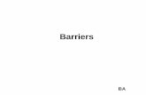 Barriers - Iowa Department of Transportation BA T. SECTION Barriers BA NO. DATE TITLE ... BA-260 10-18-16 Steel Beam Guardrail Installation at Concrete Barrier or Bridge End Post (MASH