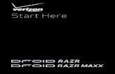 Verizon Droid RAZR/RAZR MAXX ICS Getting Started … · GMAIL ... Customer Service ... A comprehensive User Guide is available on demand—simply download one at support.vzw ...