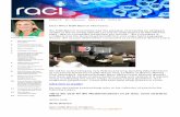 RACI E-News March 2018 · RACI E-News March 2018. ... job search skills and to help build their networks. ... bachelors degrees in both chemistry and business management.