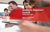 Academic Registrars’ - arc.ac.uk Curnock Cook.pdf · Academic Registrars ... Non ABB 12% up . Apply and achieve AAB+ against GCSE model . ... 0 2,000 4,000 6,000 8,000 10,000 Business