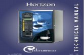 Horizon AL TECHNICAL MANU - Crane Merchandising …techzone.cranems.co.uk/techdocs/PR06743000RevA.pdf · Unlock and open the cabinet door.Remove all transit packing and ... the operator’s