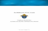 Archdiocese of St. Louisarchstl.org/files/field-file/Benefits Administrative...ARCHDIOCESE OF ST. LOUIS Archdiocesan Benefits Administrative Manual Revised July 2017 M-FORMS\Manuals\Arch