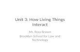 Unit 3: How Living Things Interact - We All Love Science - …€¦ · PPT file · Web view · 2016-03-03Unit 3: How Living Things Interact. Mr. Ross Brown. Brooklyn School for