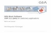 GEA Bock Software VAP 11.1 (win) for stationary applicationswin)-for... ·  · 2014-11-14GEA Refrigeration Technologies ... (win) for stationary applications. ... • Newmi-hermetic