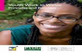 Youth Work in Wales: Principles and Purposes - CWVYS · rk? 02 Youth work in Wales is based primarily on a voluntary relationship between young people and youth workers. The Youth