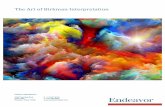 The Art of Birkman Interpretation - Endeavor …Art$of$Birkman$Interpretation$ ©2013$Endeavor$Management.$All$Rights$Reserved.$$$ Page$2$ Introduction The purpose of this paper and