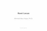 Ahmed Abu Hajar, Ph.D. - Faculty Server Contact | …faculty.uml.edu/ahmed_abuhajar/documents/RootLocus_001.pdfAhmed Abu‐Hajar, Ph.D. ControlSystem Design Using RootLocus General