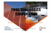 PNOC RENEWABLES CORPORATION - Amazon … resources by providing fiscal and non-fiscal incentives to private sector investors and equipment manufacturers / suppliers. Renewables Corporation