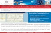 Shipping with SAP Business One just got easier with ECS ... CHOOSE ECS ONE? ... ProcessWeaver provides complimentary solutions to SAP’s ERP offering - the ability to rate, pack,
