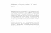 Equilibrium and Dynamics of Dilute Polymer Solutionscompflu/Lect-notes/arti.pdfEquilibrium and Dynamics of Dilute Polymer Solutions Arti Dua Abstract Polymers show universal behavior