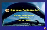 Buckeye Partners, L.P. Releases/2005/MLPConference2-2… · •Buckeye general partner’s right to incentive compensation is lower than many peer pipeline MLPs and contributes to