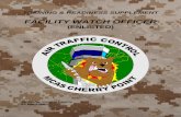 FACILITY WATCH OFFICER - Supplement FWO Enlisted 2016.pdf · FACILITY WATCH OFFICER ... Identify the