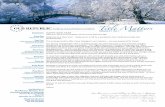 Title Matters Matters Volume 21 . No. 1 Winter 2014 Contents Page one Happy New Year Page Two CFPB Integrated Mortgage ... We have already confirmed Anne Anastasi for