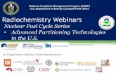 Radiochemistry Webinars Actinide Chemistry Series ... · Meet the Presenter… Dr. Jenifer Braley Phone: 303-273-3996 Email: jbraley@mines.edu 2 Dr. Braley joined the faculty at the