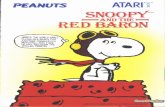 Snoopy and the Red Baron - Atari 2600 - Manual - …€¦ · peanuts atari snoopy and the red baron here's 1 ace for another dan6erou5 m15510n...thls time ae will recover stolen treats!