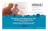 Nursing Informatics at the Forefront of Nursings3.amazonaws.com/rdcms-himss/files/production/public/2015...Nursing Informatics at the Forefront of Nursing April 12, ... 1.Discuss the