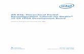 256 10 GX FPGA Development Board - Intel FPGA and SoC 826: Hierarchical Partial Reconfiguration Tutorial for Stratix® 10 GX FPGA Development Board Updated for Intel ® Quartus Prime