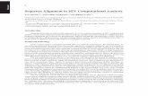 Sequence Alignment in HIV Computational Analysis · 2 Sequence Alignment Reviews Sequence Alignment in HIV Computational Analysis Ana Abecasis 1,2,*, Anne-Mieke Vandamme 1,3, …