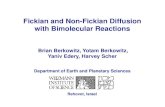 Fickian and Non-Fickian Diffusion with Bimolecular Reactionshome.kias.re.kr/MKG/upload/biological/talk_Berkowitz.pdf · Fickian and Non-Fickian Diffusion with Bimolecular Reactions