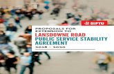 PROPOSALS FOR EXTENSION TO LANSDOWNE … PROPOSALS FOR EXTENSION TO LANSDOWNE ROAD PUBLIC SERVICE STABILITY AGREEMENT 2018-2020 • JUNE 2017 CONTENTS Statement by the SIPTU NEC Page