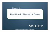 The Kinetic Theory of Gases - courses.physics.ucsd.educourses.physics.ucsd.edu/2018/Winter/physics2c/lecture4.pdf · 19-1 Avogadro’s Number The kinetic theory of gases relates the