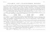 Diary 63 DIARY OF CLIFFORD ROSE - Centre for Digital ... 63 DIARY OF CLIFFORD ROSE Dec. 30, 1925. Have bought this book for the purpose of jotting down occasional impressions of the