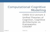 Computational Cognitive Modelling - Kalamazoo Collegegeza.kzoo.edu/~erdi/cogsci/cog-mod.pdf · 2017-01-12 · computational model vs the software itself ... personnel assignment task