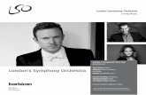 Living Music - London Symphony Orchestra · 2017-08-25 · Living Music London’s Symphony Orchestra ... way than a full score would allow ... Violin Concerto in D minor Op 47 …