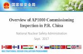 Overview of AP1000 Commissioning Inspection in P.R. … · 2017-09-19 · Overview of AP1000 Commissioning Inspection in P.R. China ... Reactor Vessel Internals Vibration Testing