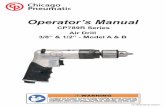 Operator’s Manual - Chicago Pneumaticetools.cp.com/cpvscatalogue/files/CA156668.pdfOperator’s Manual CP789R Series Air Drill 3/8“ & 1/2“ - Model A & B ... Do not burst into