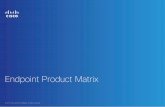 Endpoint Product Matrix - cisco.com mobile devices and wireless sharing from Macs and PCs; supports multistreaming (switched conferencing) ... Endpoint Product Matrix ...