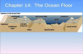 Chapter 14: The Ocean Floormsmcdonaldearthscience.weebly.com/uploads/8/6/8/5/... · Chapter 14: The Ocean Floor. Starter #10 ... 14.2 Ocean Floor Features Continental Slope ... Seafloor