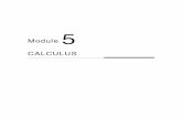 Module CALCULUS 5 - University of Southern Queensland · Module 5 – Calculus 5.1 A ... Exercise Set 5.1 1. Why do all these functions have derivatives across the domain (– ),))?
