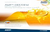 AWP -DEF/DEW - Asahi Photoproducts · 2017-03-20 · 1 1 2 2 3 AWP™-DEF/DEW ... colour printing and uses four or seven process colours to simulate spot colours. ... existing digital