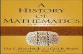 A History of Mathematics - Buch.de · 2015-10-08 · Triads, 31 Polygonal Areas, 35 Geometry as Applied Arithmetic, 36 4 Hellenic Traditions 40 ... 159 Diophantus of Alexandria, 160