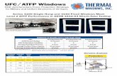UFC / ATFP Windows / ATFP Windows DOD Anti-Terrorism/Force Protection Windows for Military and Civilian Structures of All Types ... Minimum Antiterrorism Standards