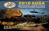 2018 Ausa - Association Of The United States Armyausameetings.org/.../2017/10/2018-AUSA-Annual-Meeting-Prospectus.pdf · 2018 AUSA Annual Meeting & Exposition ... WORLD-CLASS VIP
