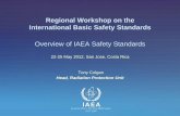 IAEA SAFETY STANDARDS - Pages - GNSSN Home Documents/Radiation... · Overview of IAEA Safety Standards 22-25 May 2012, San ... • Radiation Safety in Well Logging (DS419) BSS Workshop