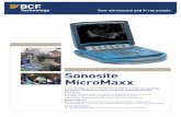 Sonosite MicroMaxx · Sonosite MicroMaxx Your ultrasound and X-ray people A user friendly scanner specifically designed to make your working day easier. Simple to …