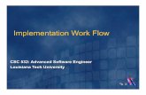 Implementation Work Flow - Louisiana Tech Universitybox/ase/chap5.pdf · cenit Integrate Build Plan ! Describes the build that will occur with ... cenit Implementation Workflow Activities