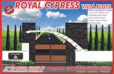 Lake cyprus...Further more Royal Cypress Project is in between two KIADB Industrial Estates (Narsapura & Vemgal) Cypress Lake This brochure is purely conceptual and is not a legal