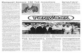 vintagetek.orgvintagetek.org/wp-content/uploads/2017/12/EngSciRecognized_TW...Banquet honors 190 Tek inventors Counsel) traced the history of Tek's Court of Claims case vs. the U.S.