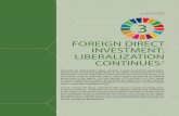 LIBERALIZATION CONTINUES - United Nations ESCAP - Foreign direct investment... · FOREIGN DIRECT INVESTMENT: LIBERALIZATION CONTINUES CHAPTER 3 Asia-Pacific Trade and Investment Report