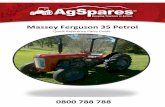 Massey Ferguson 35 Petrol - Agsparesagspares.co.nz/uploads/pdfs/MF 35 Petrol Parts Catalogue.pdf · MF 35 Petrol Quick Reference Parts Guide ... E0086 Gasket Set Top 87mm E0087 Gasket