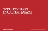 studYinG in the usa - hotcoursesabroad.com · studYinG in the usa: ... Medical and Law degrees ... tests are IELTS and TOEFL which are widely accepted. Different universities will